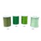 200 Yards Green Polyester Thread Small Spool for Stitching and Quilting